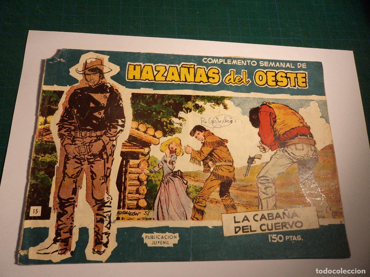 Tebeos: Haza&ntilde;as del Oeste azul. N&ordm; 15. Toray. Original. - Foto 1