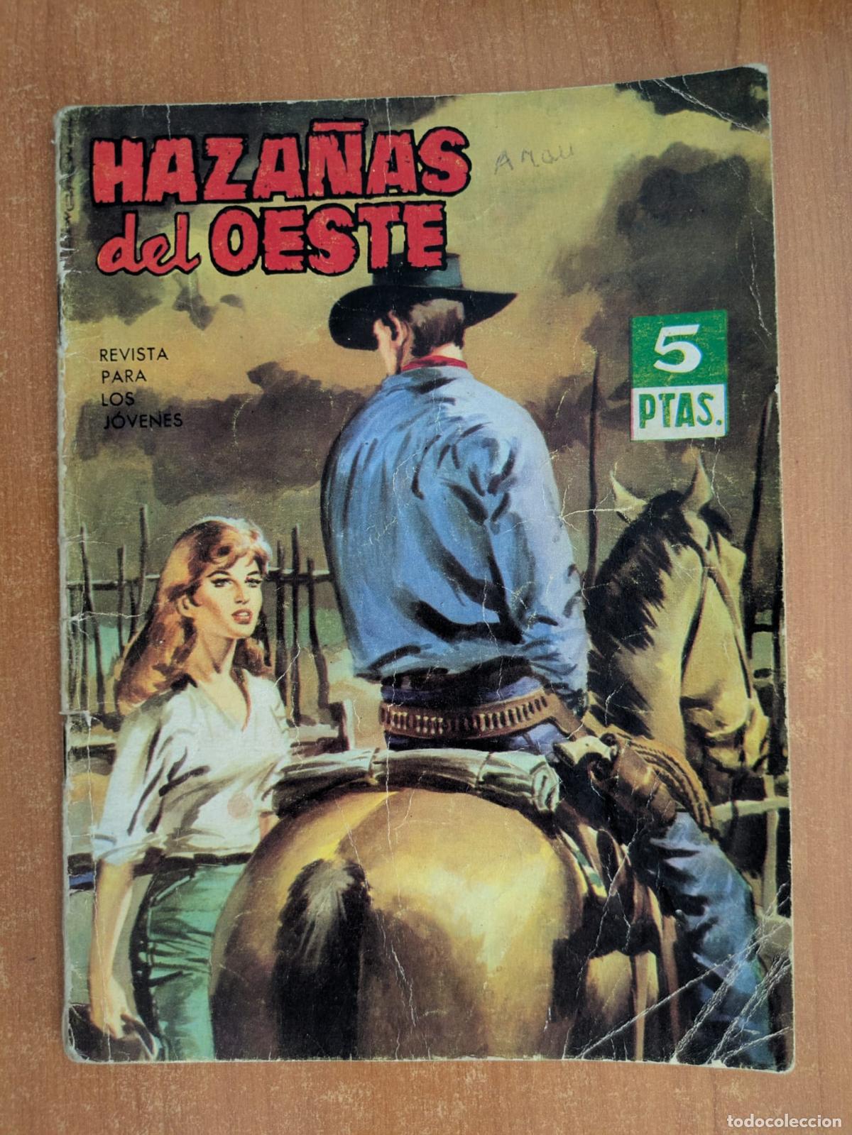 Tebeos: Haza&ntilde;as del Oeste. N&ordm; 68. Ediciones Toray. A&ntilde;o 1959. - Foto 1