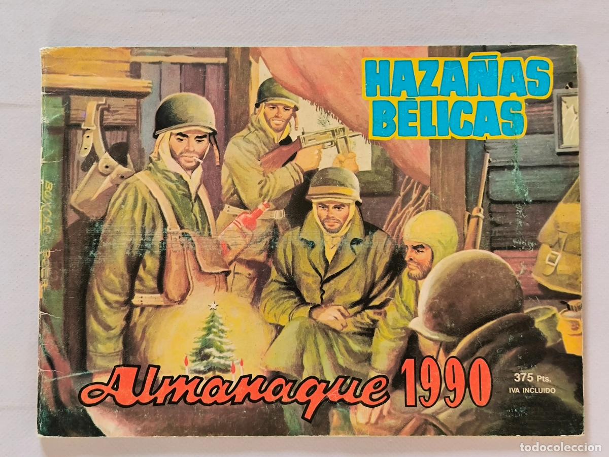 Tebeos: HAZA&Ntilde;AS BELICAS ALMANAQUE 1990 - TORAY (B3) - Foto 1