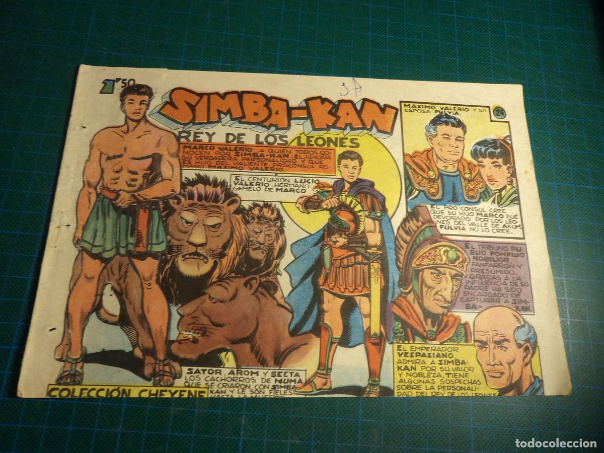 Tebeos: Simba-Kan. n&ordm; 24. Marco. Procede de encuadernacion. - Foto 1