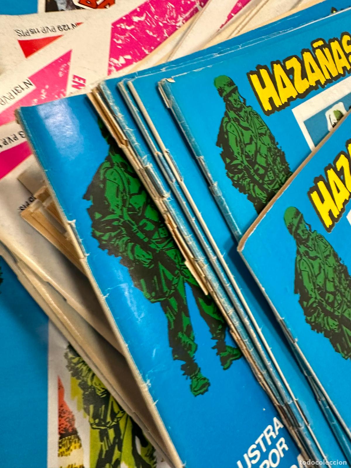 Tebeos: Lote 45 numeros haza&ntilde;as belicas - Foto 4