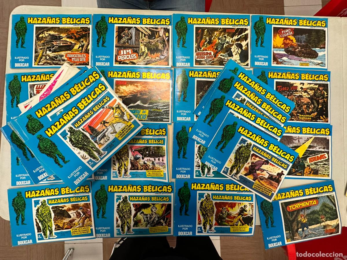 Tebeos: Lote 45 numeros haza&ntilde;as belicas - Foto 1