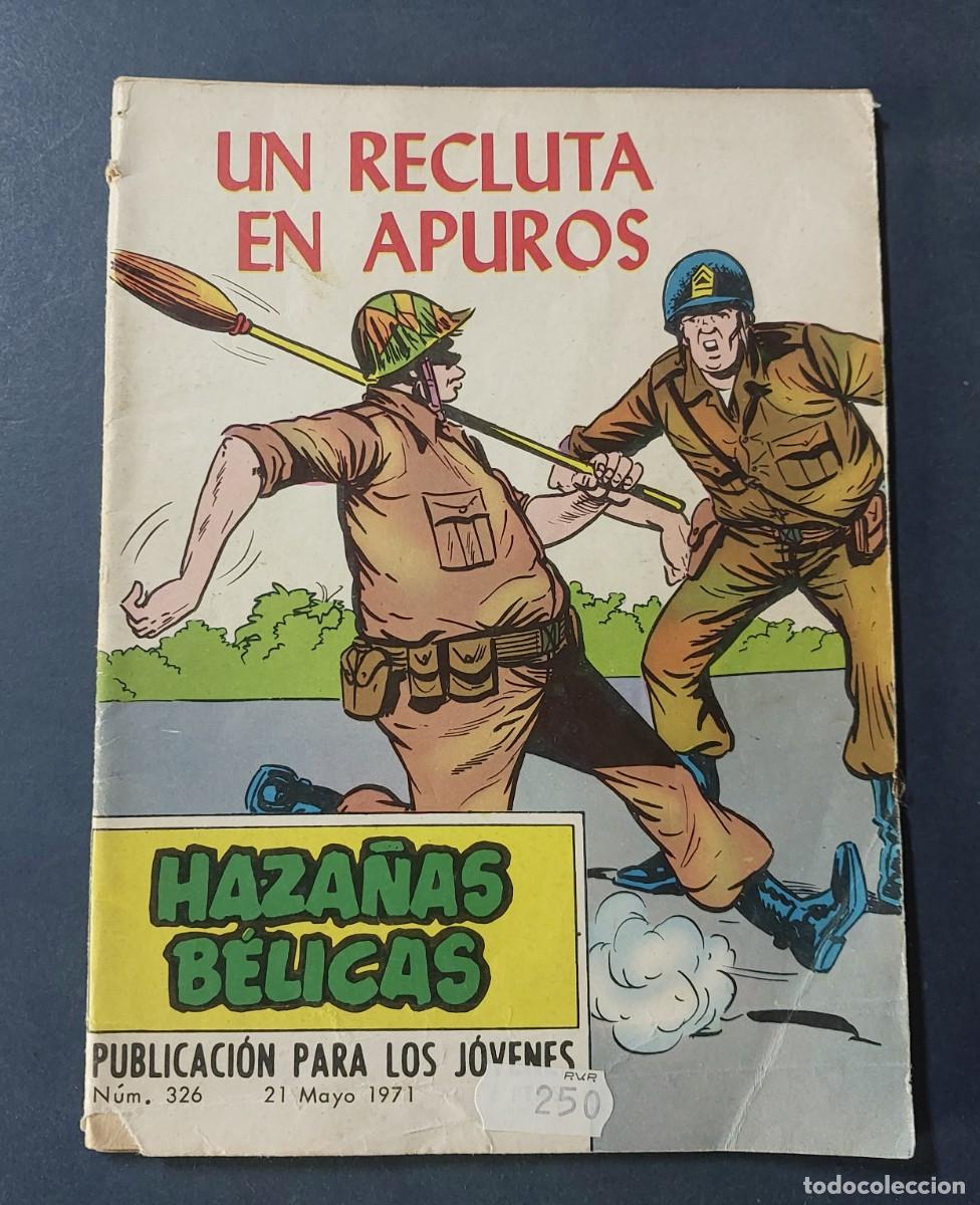 Tebeos: Haza&ntilde;as Belicas N&ordm; 326 A&ntilde;o 1971 Ref W - Foto 1