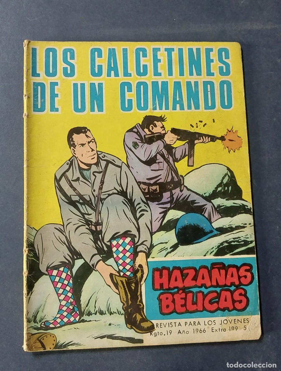 Tebeos: Haza&ntilde;as Belicas N&ordm; 199 A&ntilde;o 1966 Ref W - Foto 1