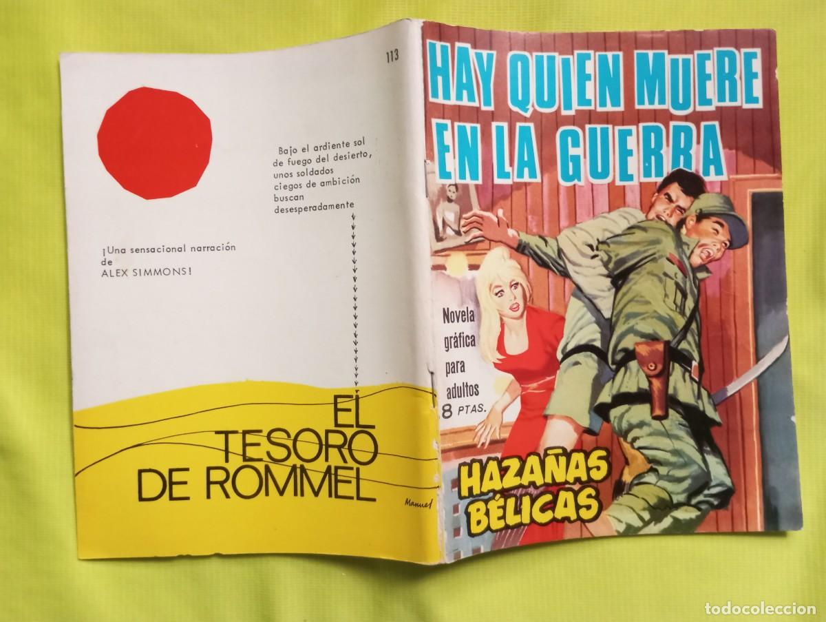 Tebeos: HAZA&Ntilde;AS B&Eacute;LICAS N&ordm; 113 - Foto 1