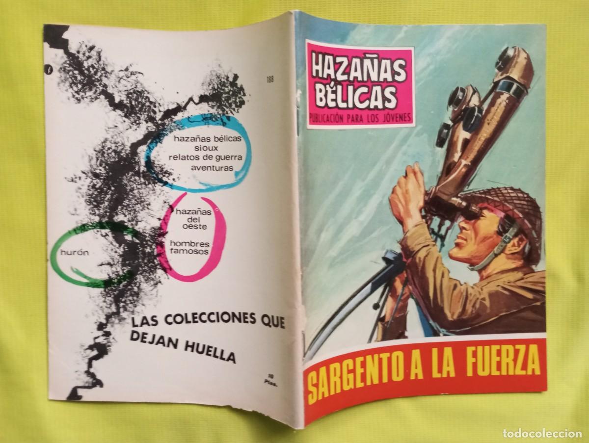 Tebeos: HAZA&Ntilde;AS B&Eacute;LICAS N&ordm; 188 - Foto 1