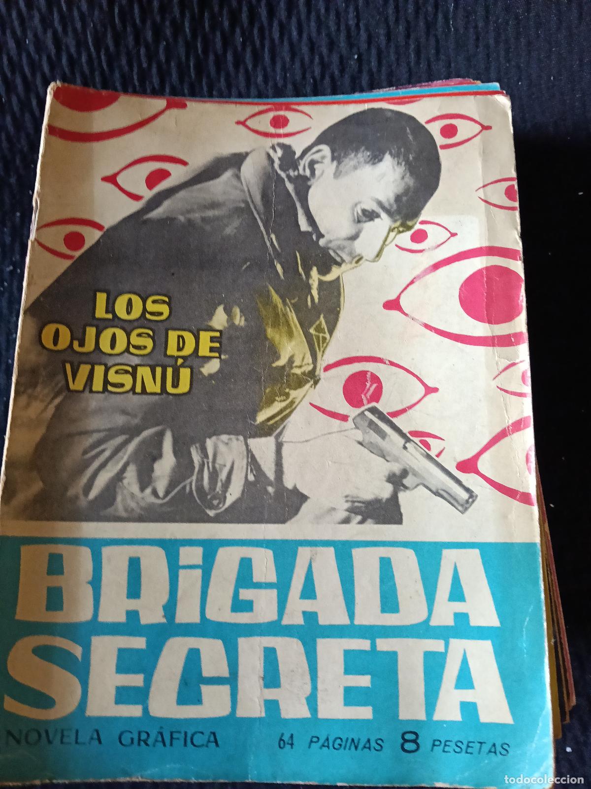 Tebeos: BRIGADA SECRETA N&ordm; 1 LOS OJOS DE VISNU - Foto 1