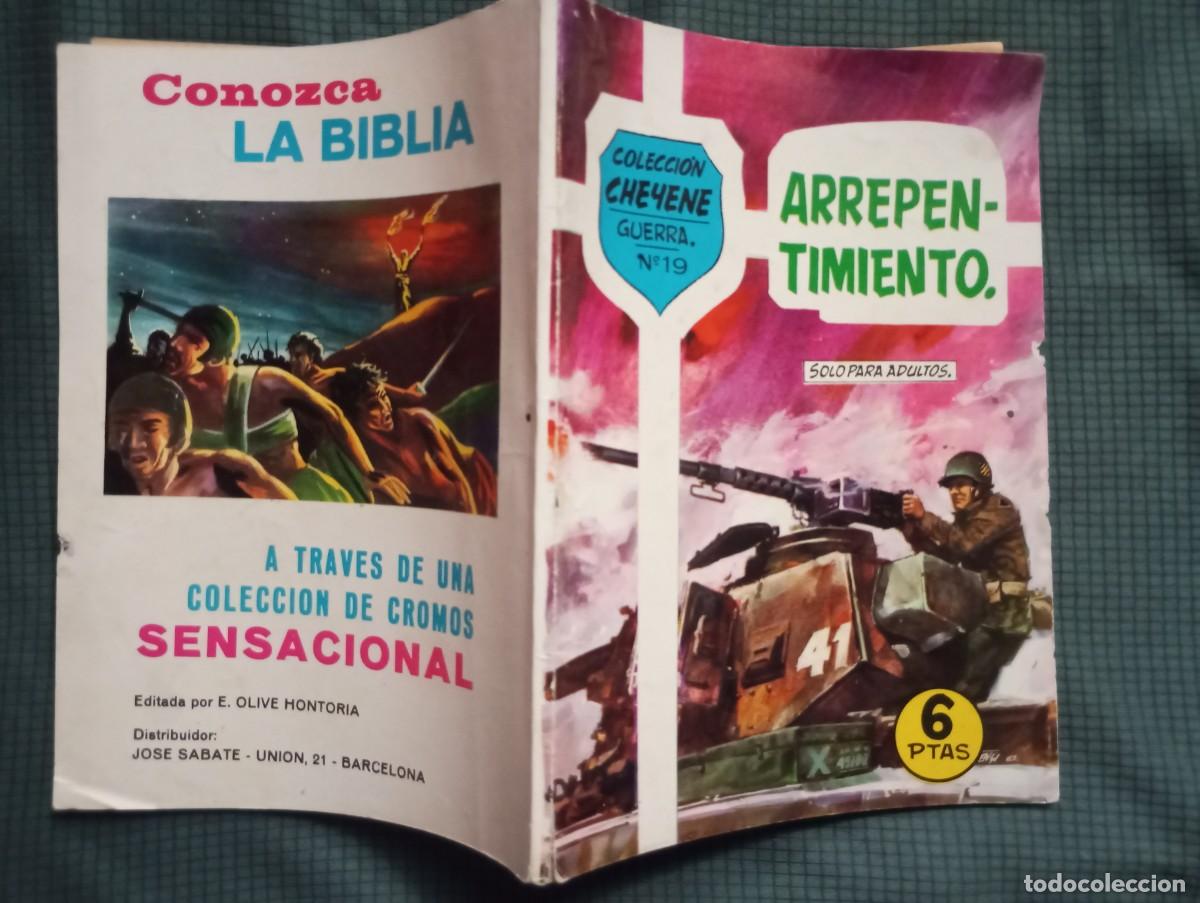 Tebeos: ARREPENTIMIENTO - COLECCION CHEYENE GUERRA 19 - Foto 1