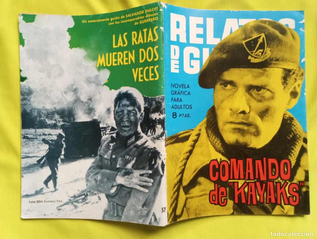 Tebeos: COMANDO DE KAYAKS - RELATOS DE GUERRA 57 - Foto 1
