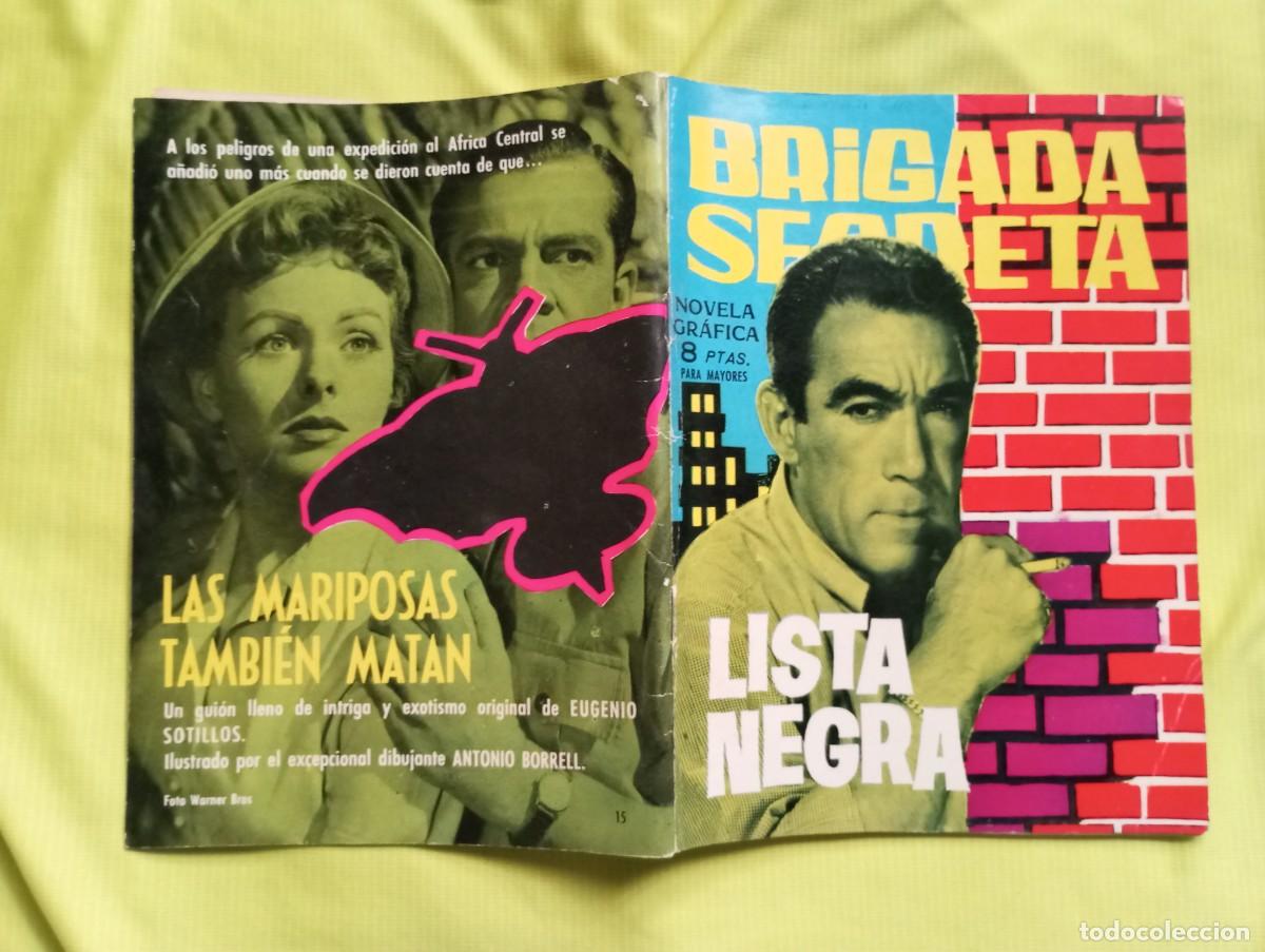 Tebeos: LISTA NEGRA - BRIGADA SECRETA 15 - Foto 1