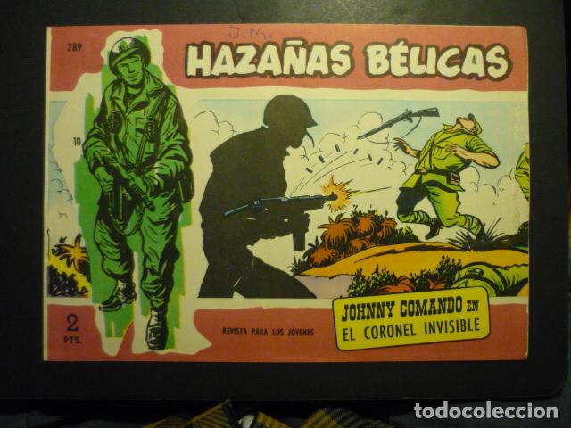 Tebeos: HAZA&Ntilde;AS BELICAS N&ordm; 289 COMIC TORAY - Foto 1