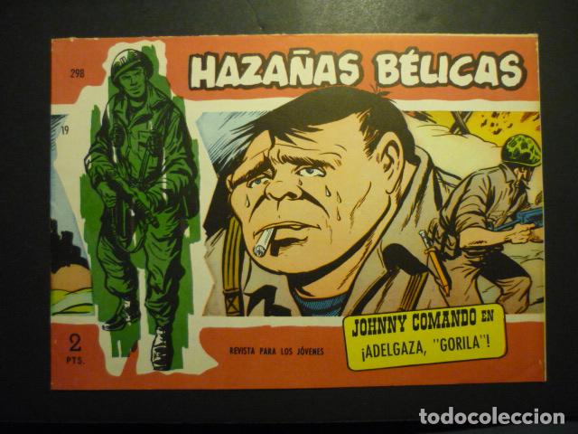 Tebeos: HAZA&Ntilde;AS BELICAS N&ordm; 298 COMIC TORAY - Foto 1