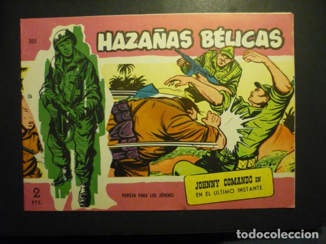 Tebeos: HAZA&Ntilde;AS BELICAS N&ordm; 305 COMIC TORAY - Foto 1