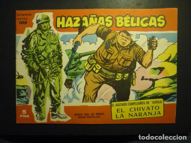 Tebeos: HAZA&Ntilde;AS BELICAS N&ordm; 106 EXTRA COMIC TORAY - Foto 1
