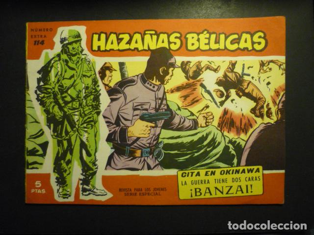 Tebeos: HAZA&Ntilde;AS BELICAS N&ordm; 114 EXTRA COMIC TORAY - Foto 1