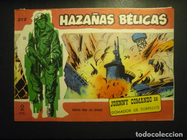 Tebeos: HAZA&Ntilde;AS BELICAS N&ordm; 312 COMIC TORAY - Foto 1