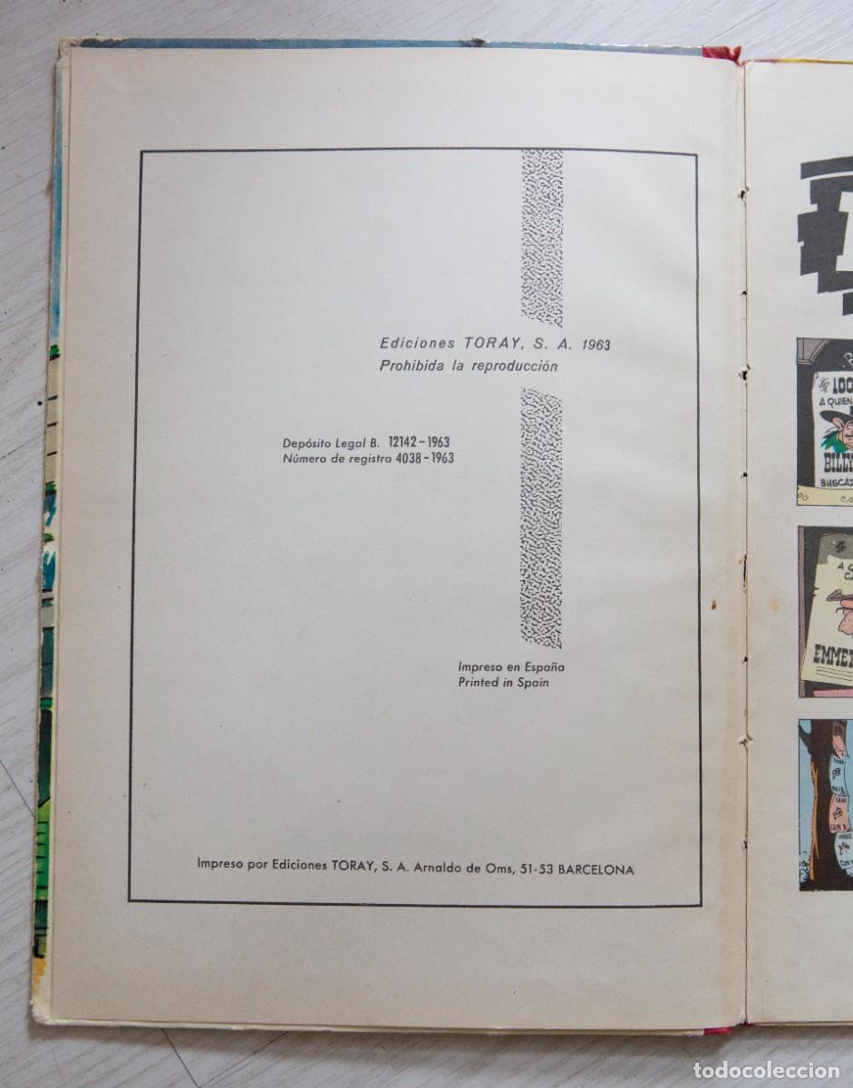 Tebeos: Lucky Luke. Fuera de la Ley. 1&ordf; edici&oacute;n. 1963. - Foto 3