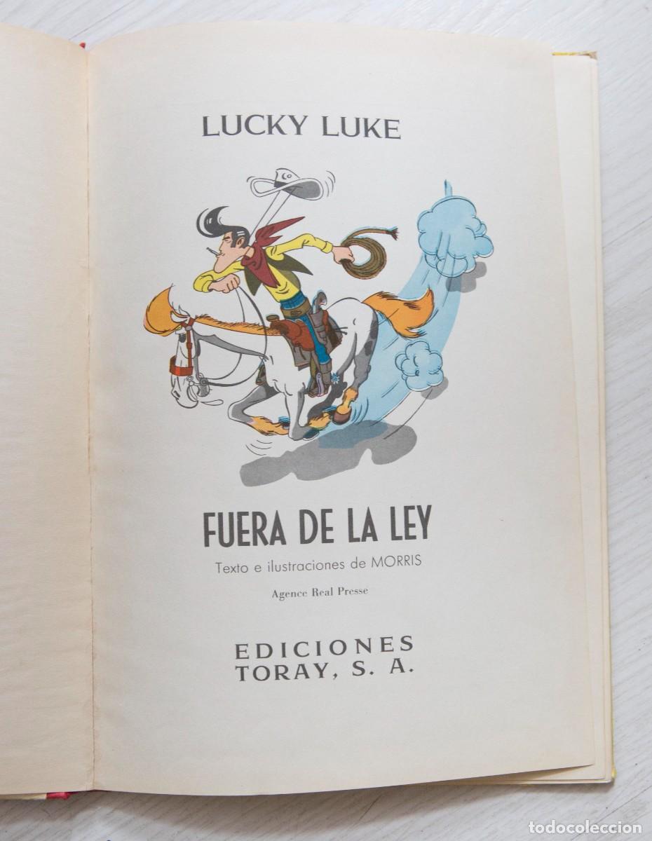 Tebeos: Lucky Luke. Fuera de la Ley. 1&ordf; edici&oacute;n. 1963. - Foto 5