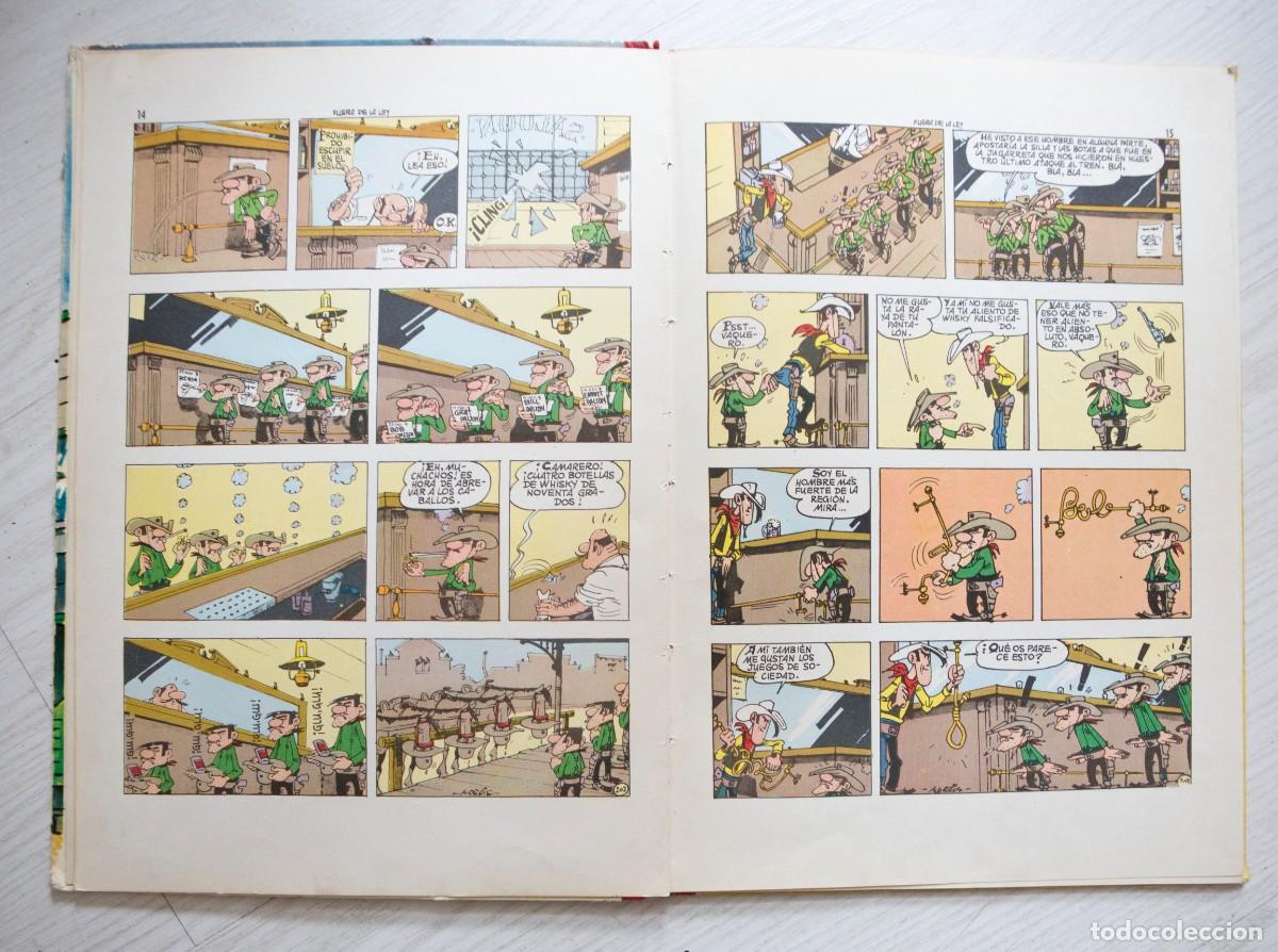 Tebeos: Lucky Luke. Fuera de la Ley. 1&ordf; edici&oacute;n. 1963. - Foto 7