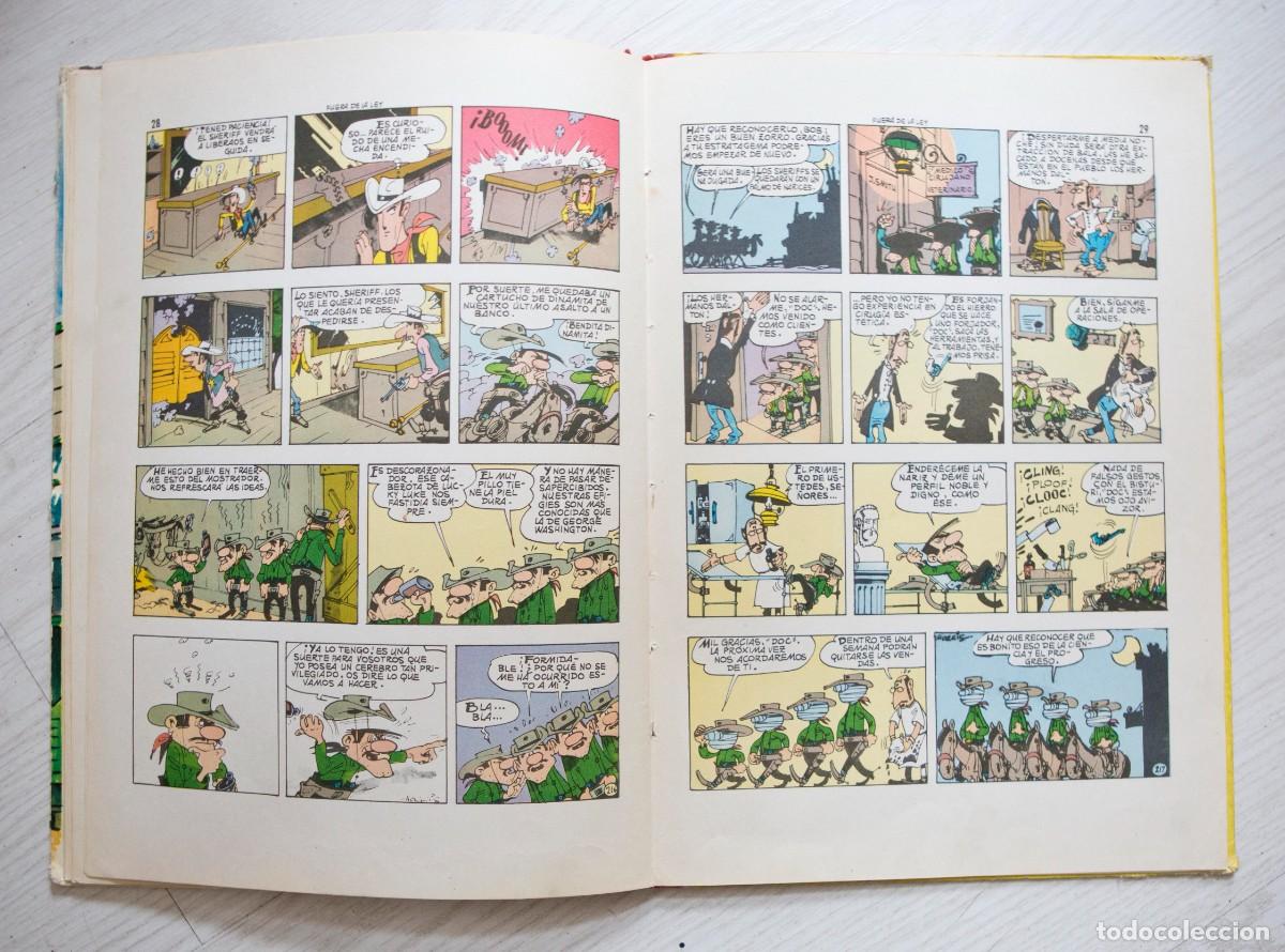 Tebeos: Lucky Luke. Fuera de la Ley. 1&ordf; edici&oacute;n. 1963. - Foto 8