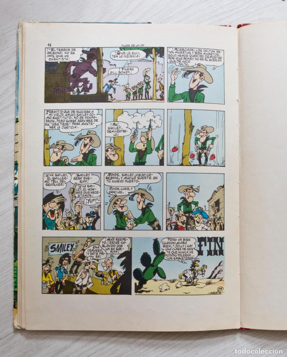 Tebeos: Lucky Luke. Fuera de la Ley. 1&ordf; edici&oacute;n. 1963. - Foto 9