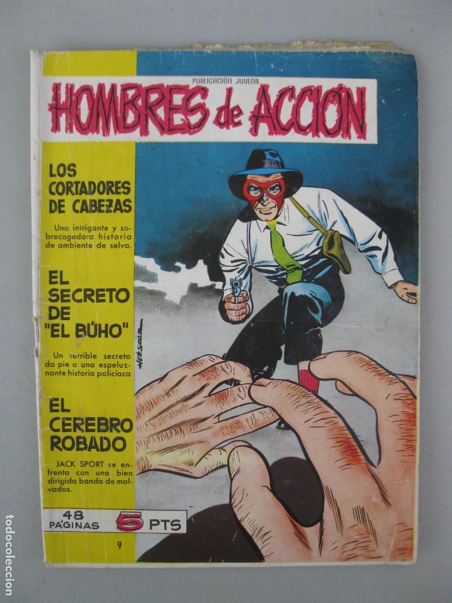 Tebeos: HOMBRES DE ACCI&Oacute;N - N&ordm; 9 - ORIGINAL - EDICIONES TORAY. - Foto 1