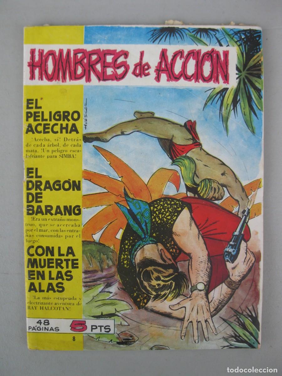 Tebeos: HOMBRES DE ACCI&Oacute;N - N&ordm; 8 - ORIGINAL - EDICIONES TORAY. - Foto 1