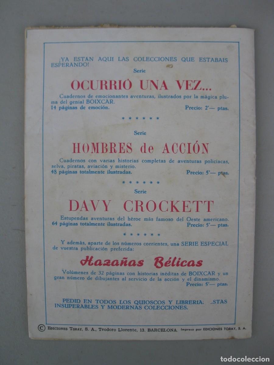 Tebeos: HOMBRES DE ACCI&Oacute;N - N&ordm; 8 - ORIGINAL - EDICIONES TORAY. - Foto 3