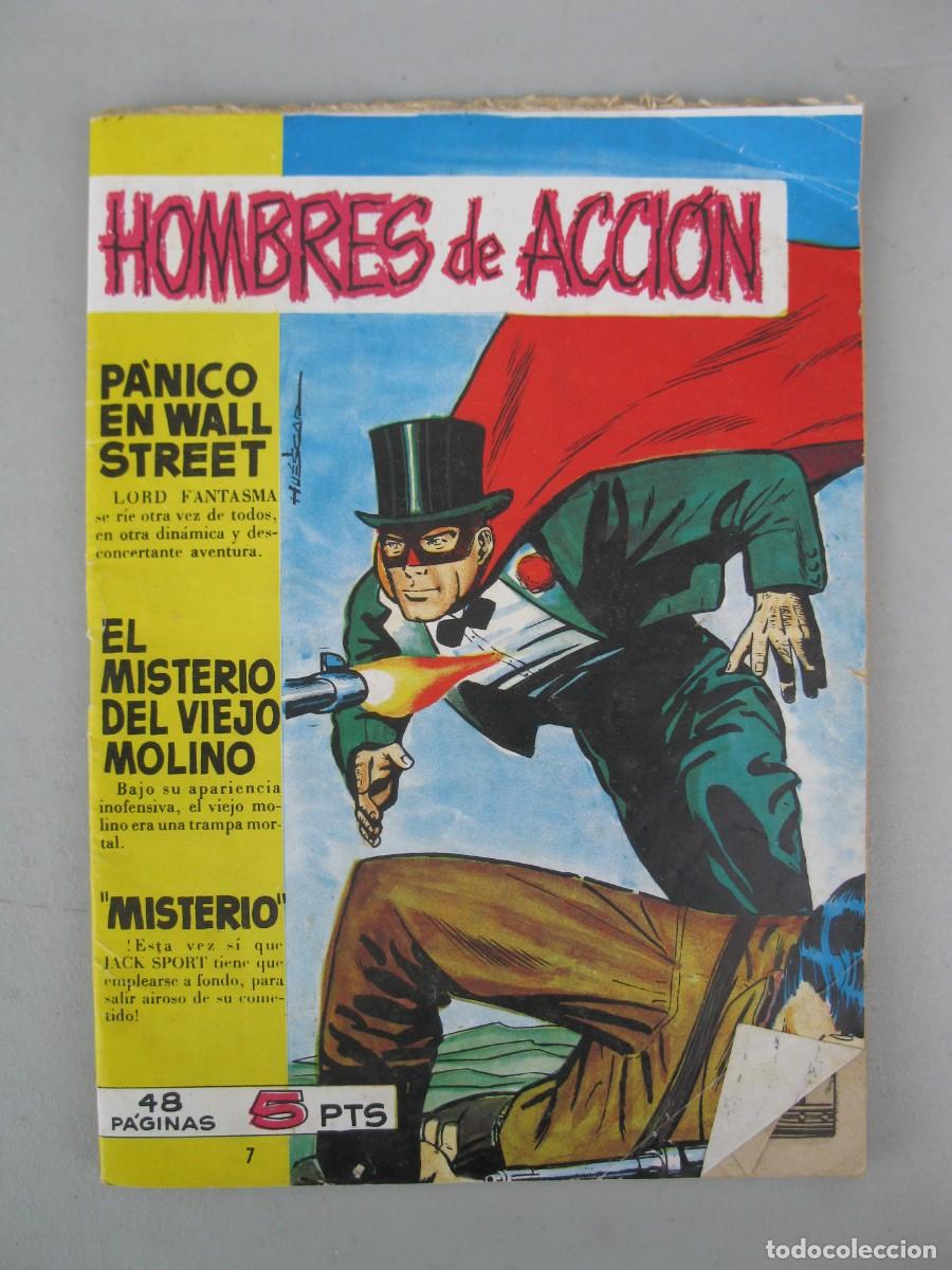 Tebeos: HOMBRES DE ACCI&Oacute;N - N&ordm; 7 - ORIGINAL - EDICIONES TORAY. - Foto 1