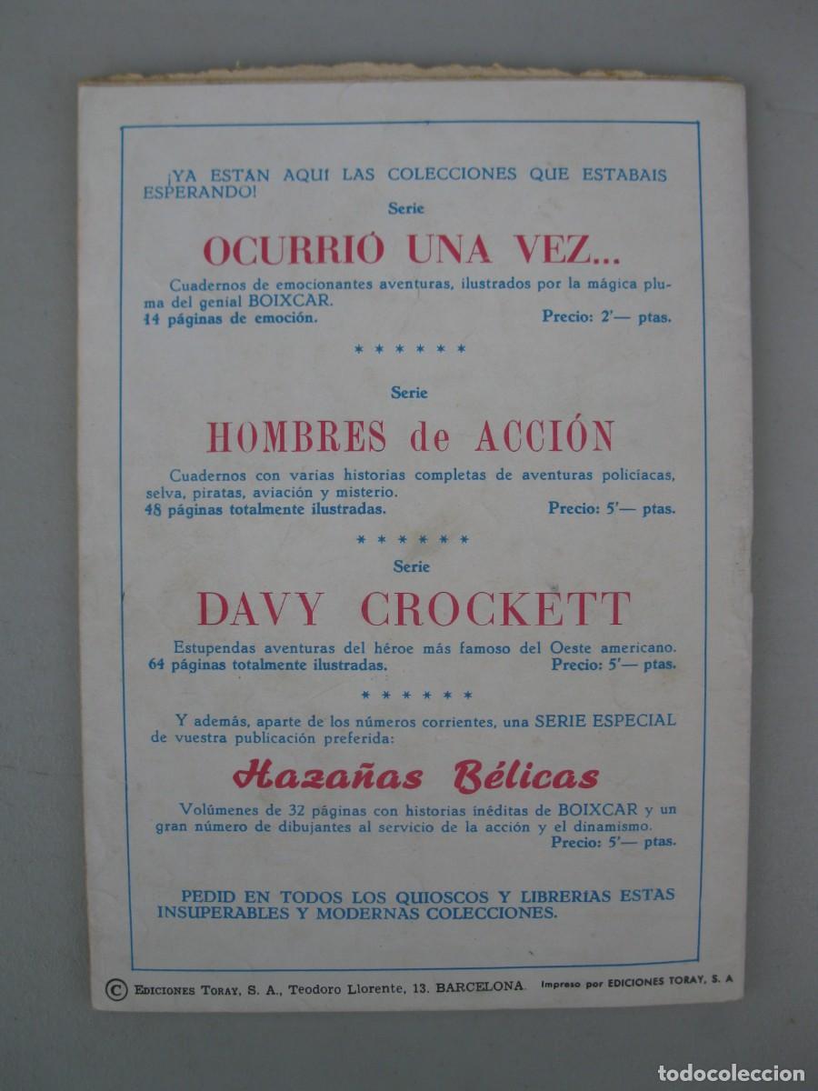 Tebeos: HOMBRES DE ACCI&Oacute;N - N&ordm; 7 - ORIGINAL - EDICIONES TORAY. - Foto 3