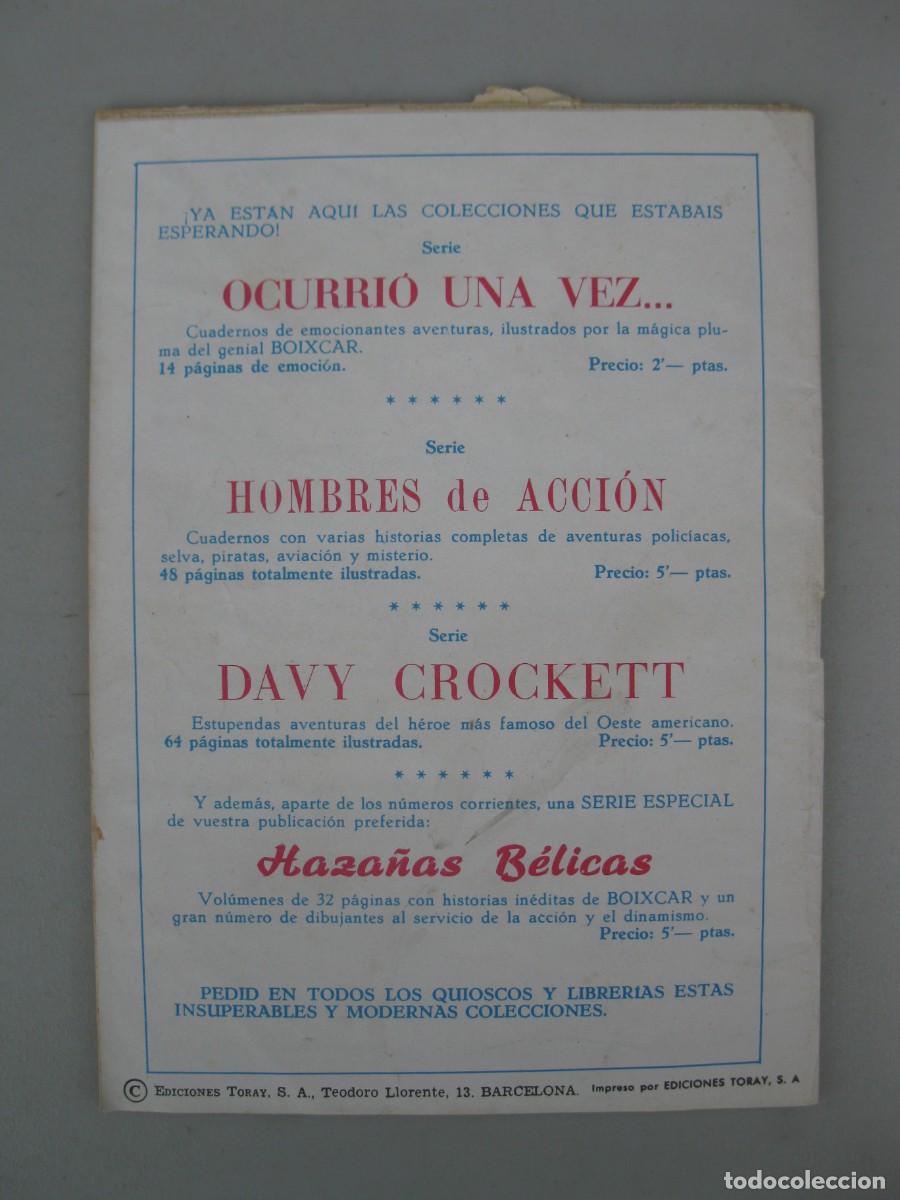 Tebeos: HOMBRES DE ACCI&Oacute;N - N&ordm; 6 - ORIGINAL - EDICIONES TORAY. - Foto 3