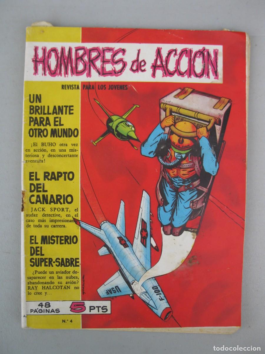 Tebeos: HOMBRES DE ACCI&Oacute;N - N&ordm; 4 - ORIGINAL - EDICIONES TORAY. - Foto 1