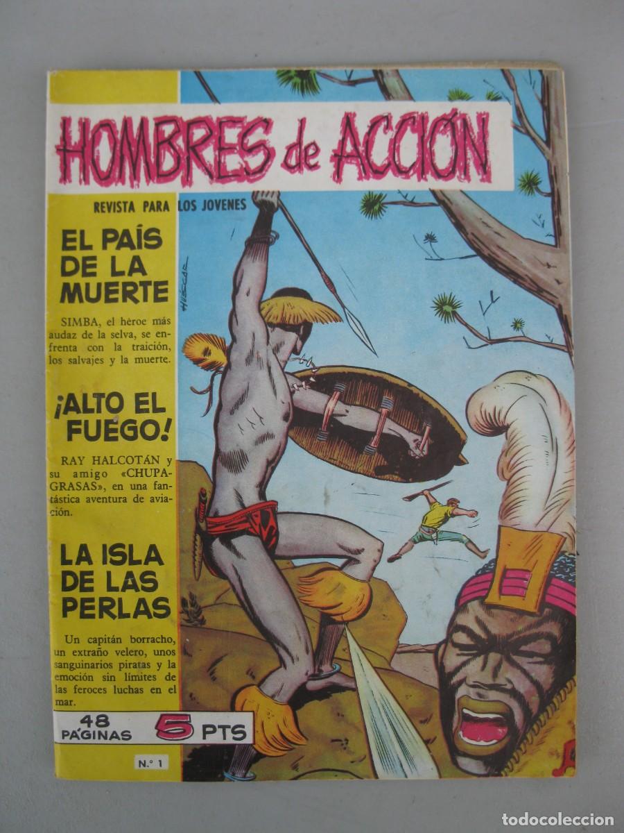 Tebeos: HOMBRES DE ACCI&Oacute;N - N&ordm; 1 - ORIGINAL - EDICIONES TORAY. - Foto 1