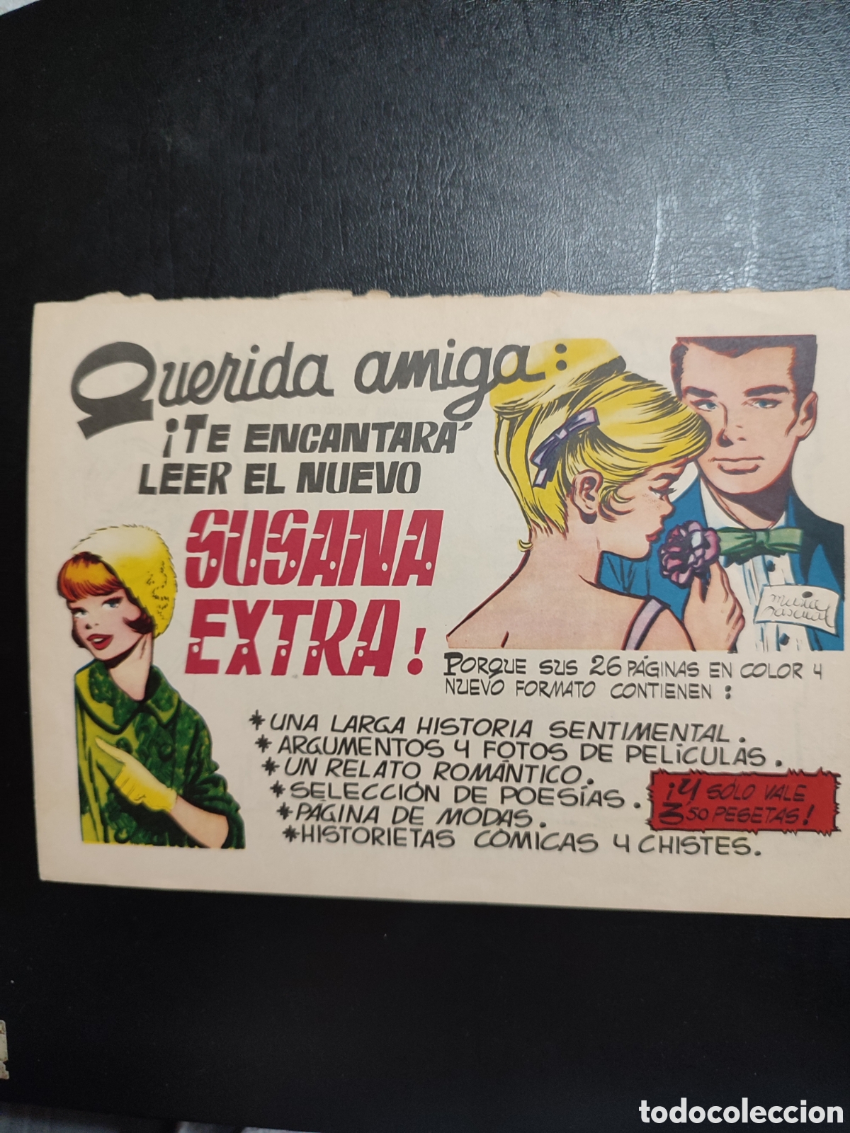 Tebeos: COLECCI&Oacute;N SUSANA N&ordm; 121 ED. TORAY 1959 - Foto 2