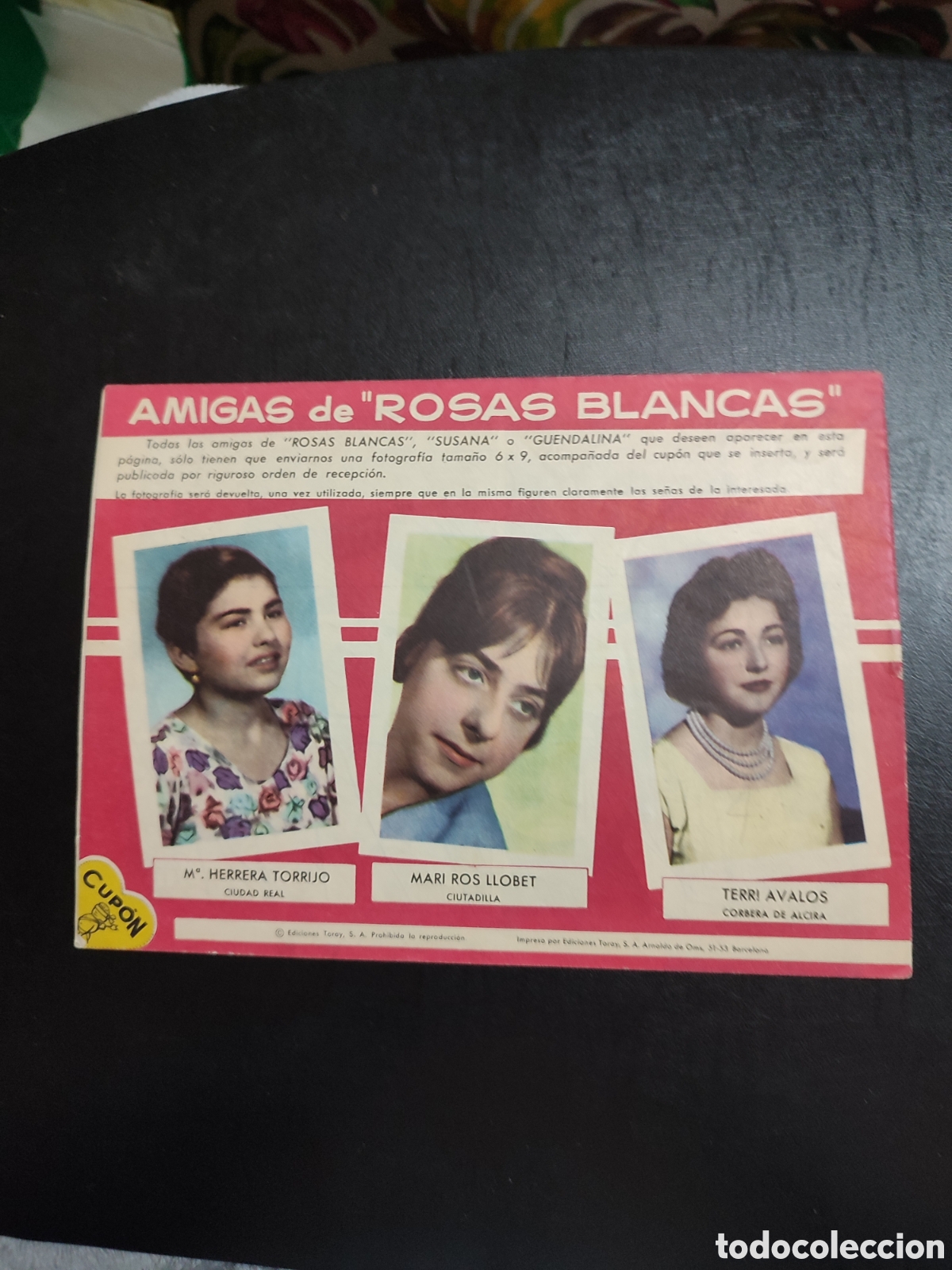 Tebeos: Rosas blancas. N&ordm; 95. Toray. - Foto 2