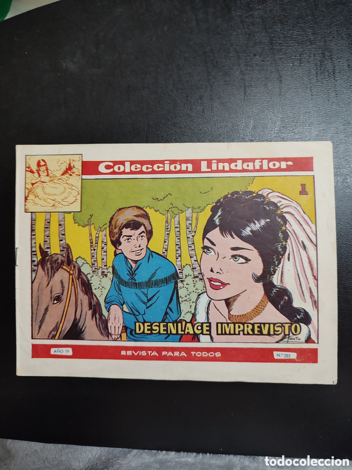 Tebeos: Lindaflor. N&ordm;202. Toray. - Foto 1