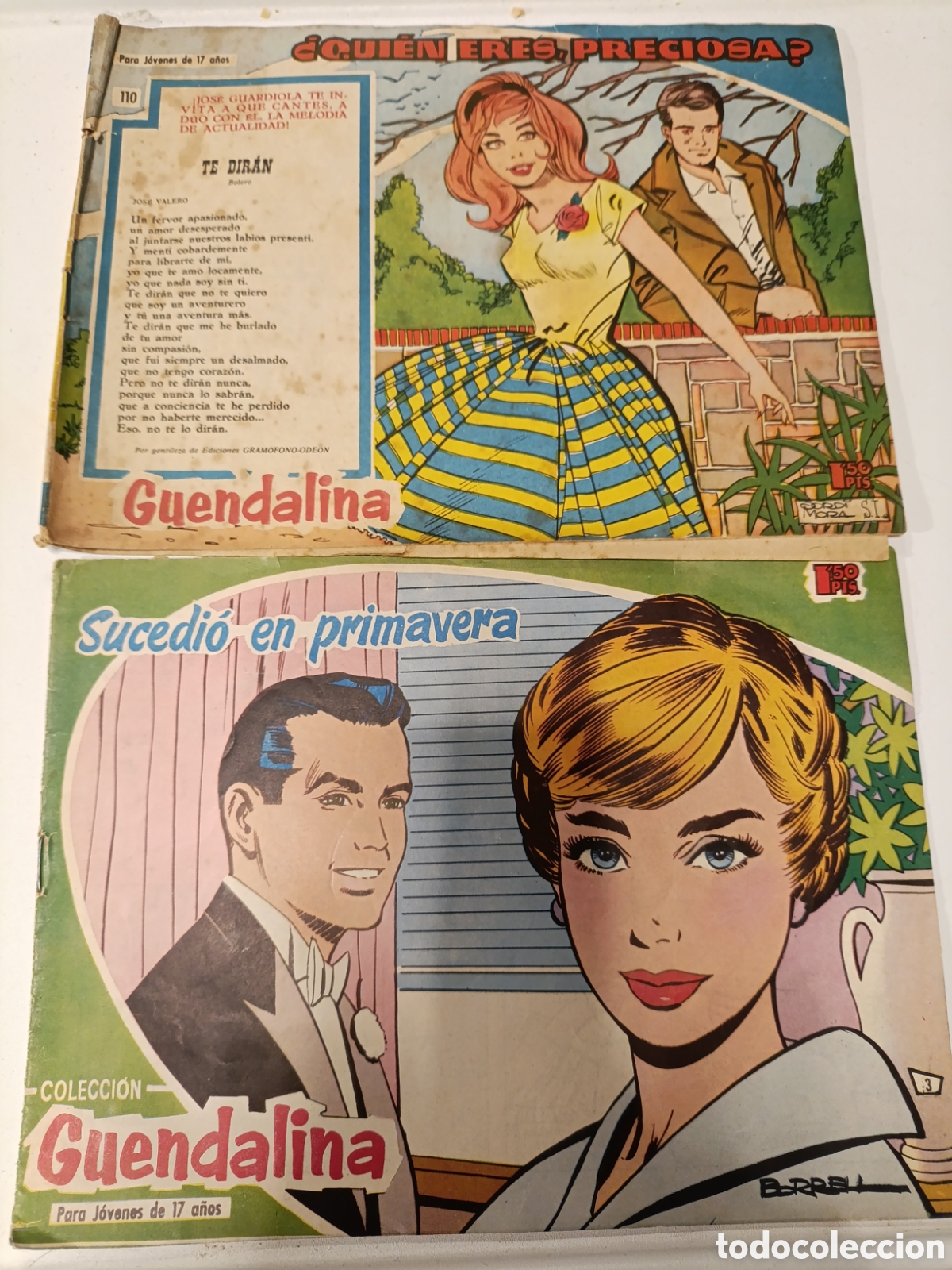 Tebeos: Lote de 15 Guendalina a&ntilde;o 1959 - Foto 15