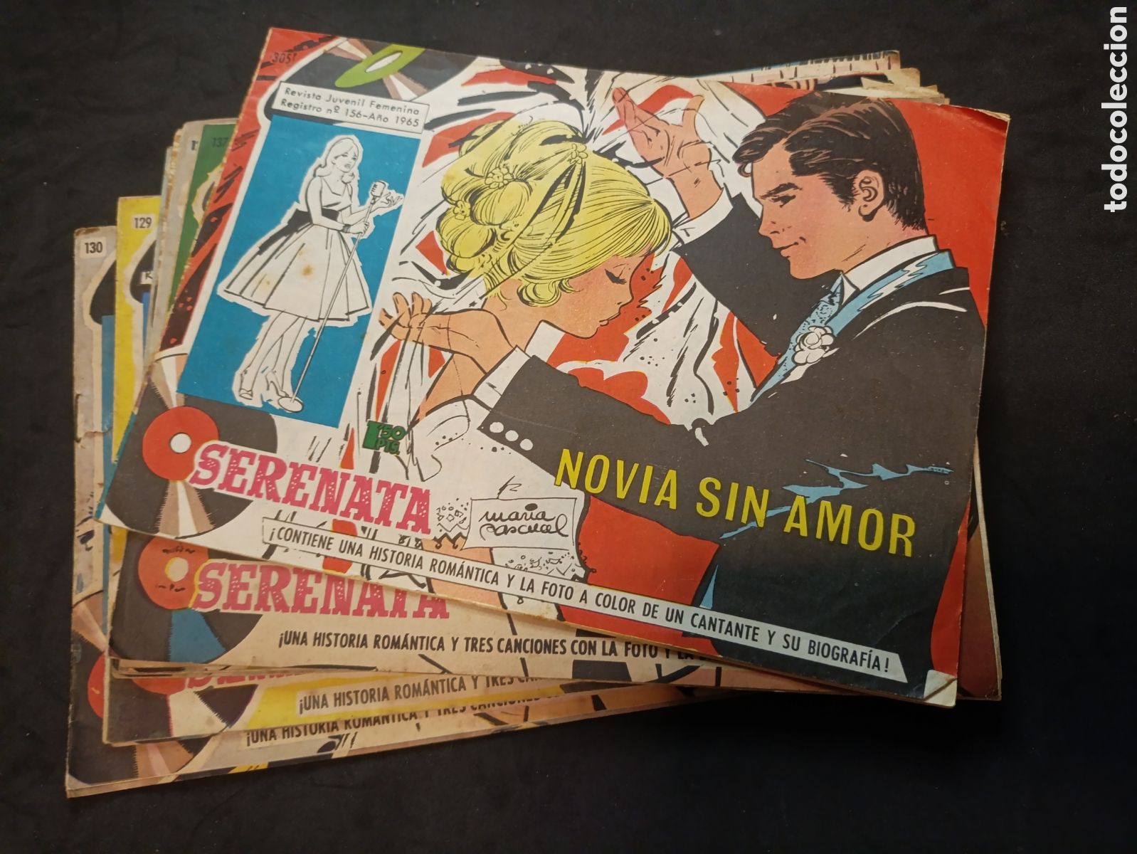 Tebeos: Lote de 10 Serenata a&ntilde;os 1959 - Foto 1