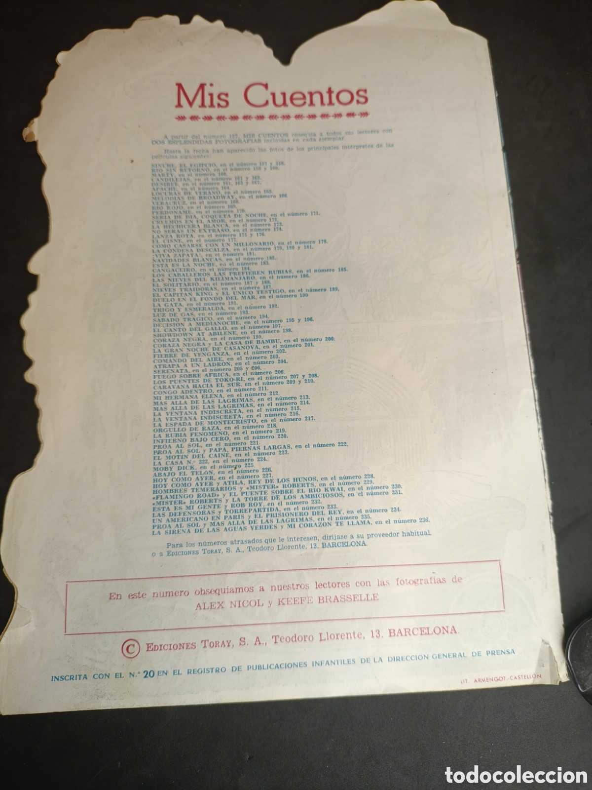 Tebeos: Colecci&oacute;n Mis Cuentos N&uacute;m 236 - Foto 2