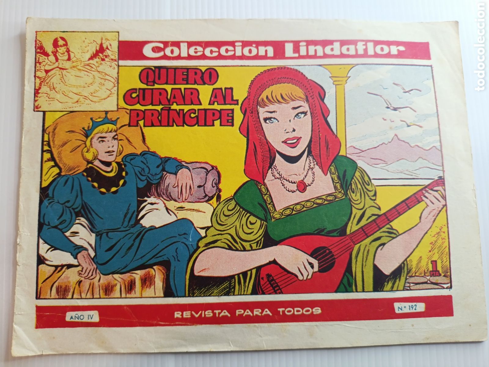 Tebeos: Colecci&oacute;n linda flor N&uacute;m 192 - Foto 1