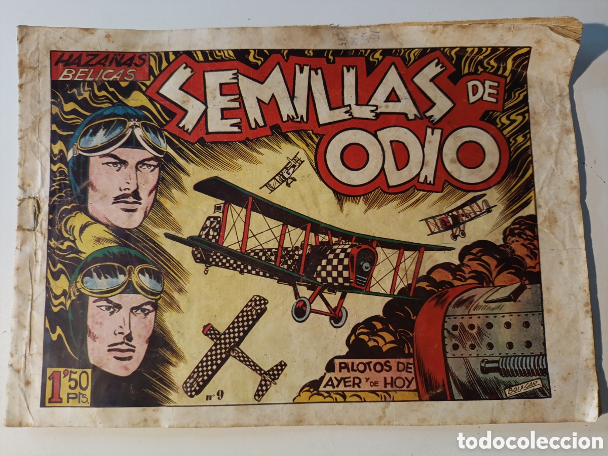 Tebeos: Haza&ntilde;as b&eacute;licas Num 9 .a&ntilde;o 1950 - Foto 1