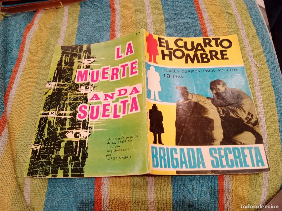 Tebeos: BRIGADA SECRETA N&ordm;177 EL CUARTO HOMBRE - EDICIONES TORAY 1966 - Foto 1