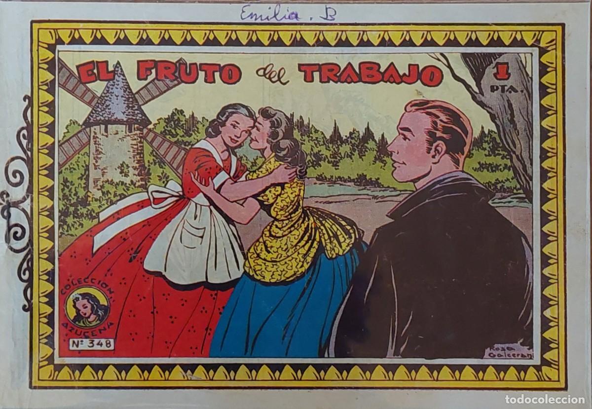 Tebeos: LOTE DE 8 COMICS (COLECCION AZUCENA ) de EDICIONES TORAY 1954 - Foto 6