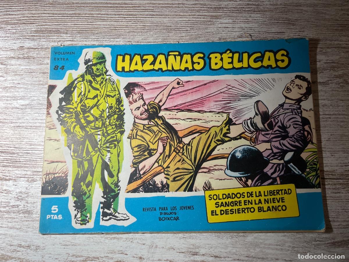 Tebeos: HAZA&Ntilde;AS BELICAS EXTRA SERIE AZUL N&ordm; 84 - Foto 1