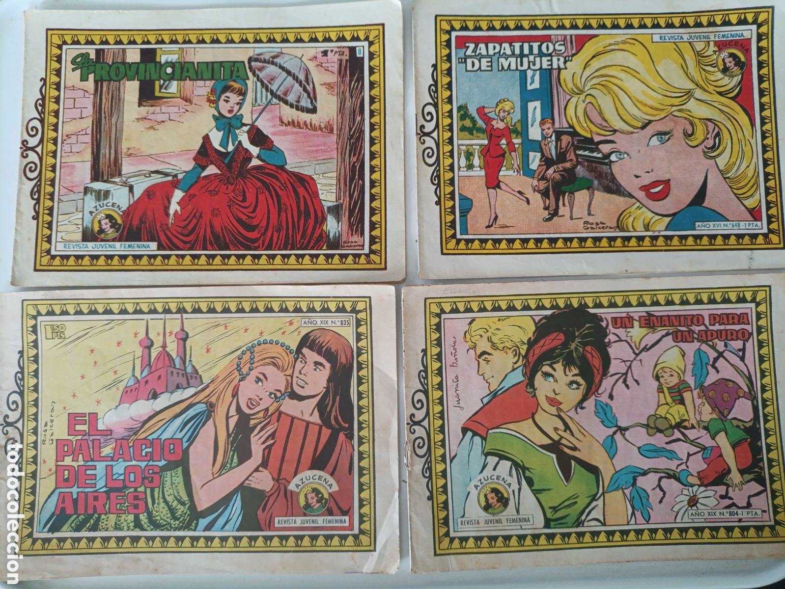 Tebeos: Lote de 30 Azucenas a&ntilde;os 60 - Foto 4