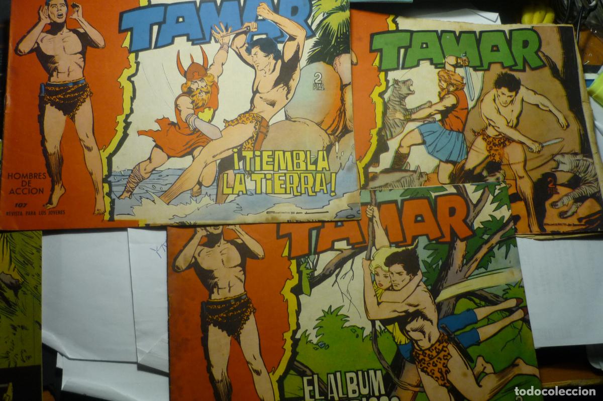 Tebeos: LOTE 3 COMICS TAMAR 107-117-118 - Foto 1