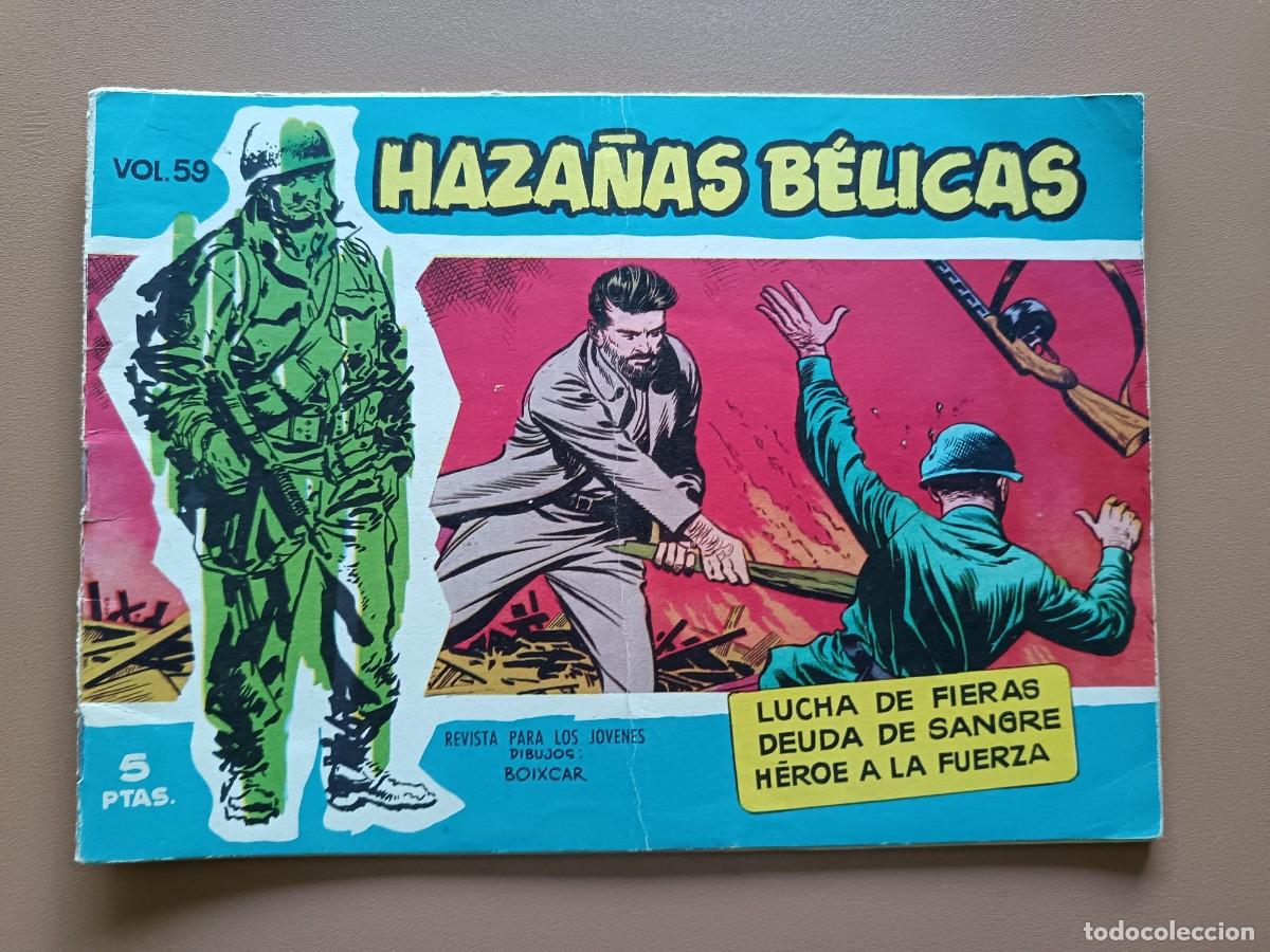 Tebeos: HAZA&Ntilde;AS B&Eacute;LICAS. VOL.59 - Foto 1