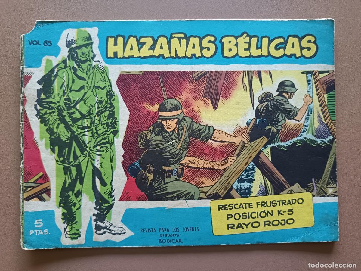 Tebeos: HAZA&Ntilde;AS B&Eacute;LICAS. VOL.63 - Foto 1