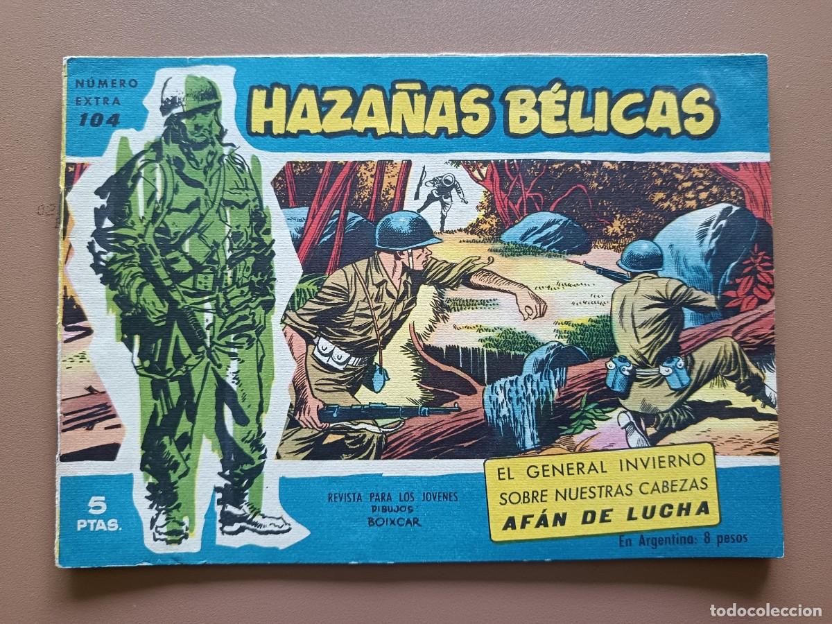 Tebeos: HAZA&Ntilde;AS B&Eacute;LICAS. N&Uacute;MERO.EXTRA-104 - Foto 1