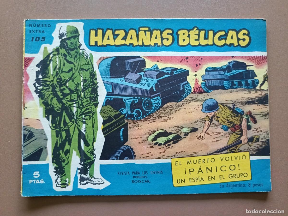 Tebeos: HAZA&Ntilde;AS B&Eacute;LICAS. N&Uacute;MERO.EXTRA-105 - Foto 1
